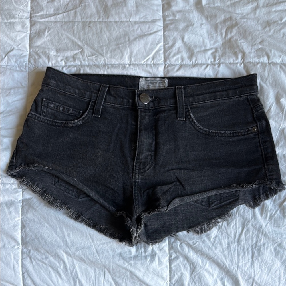 Current / Elliott Distressed Denim Shorts